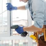 security door installation